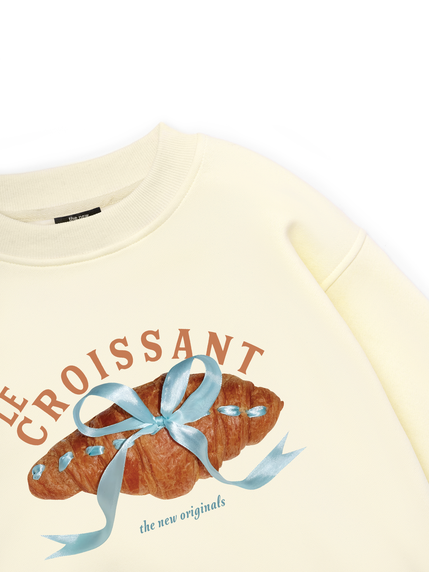 Ribbon Croissant Sweater