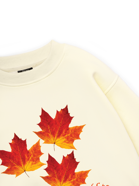 Autumn Play In The Leaves Sweater
