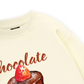 Sweet Pastry Strawberry Chocolate Sweater