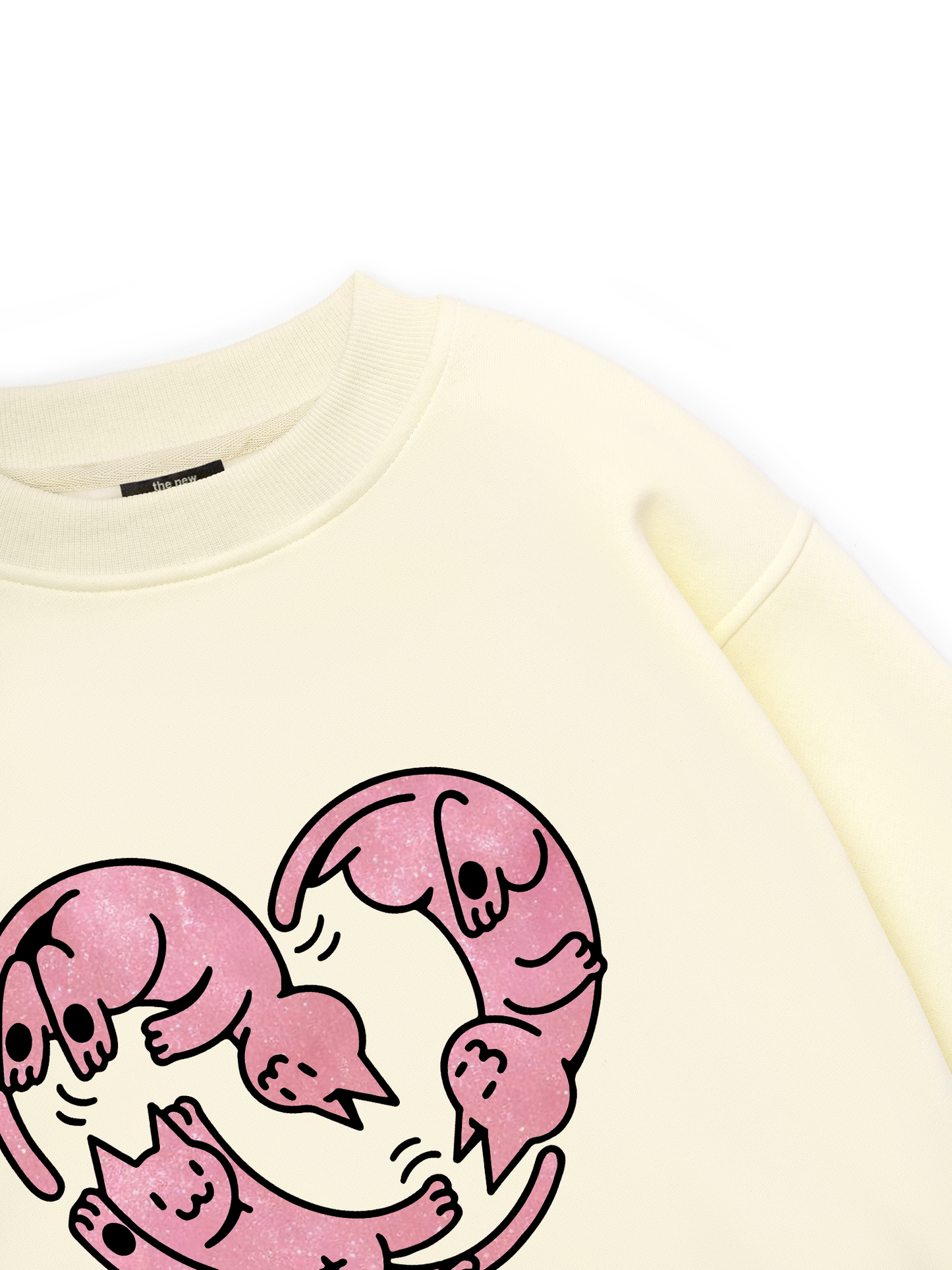 Meow Meow Heart Sweater