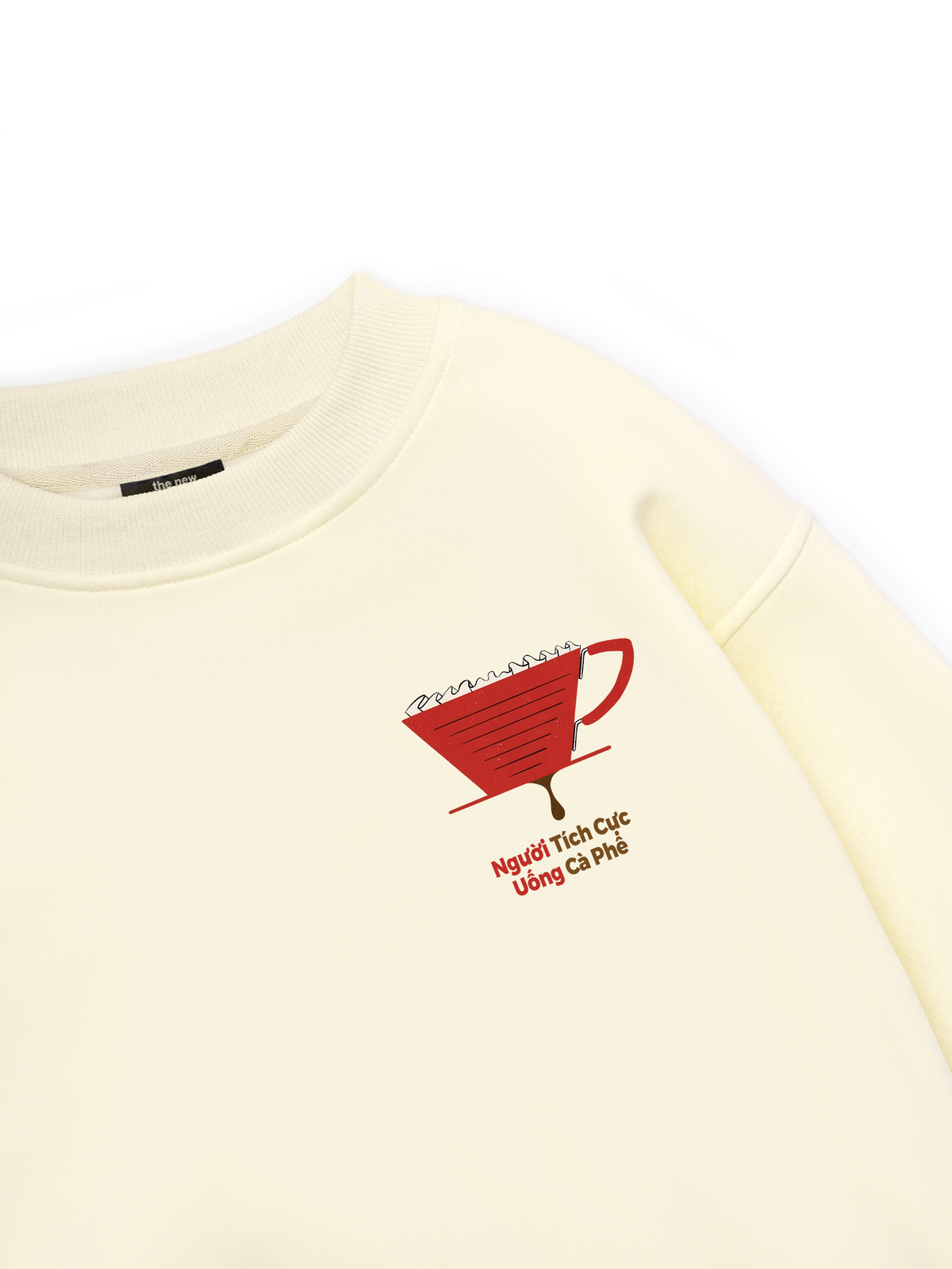 Người Tích Cực Uống Cà Phê Sweater