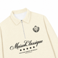 Áo Sweater Polo Nỉ Hai Da MaisonClassique