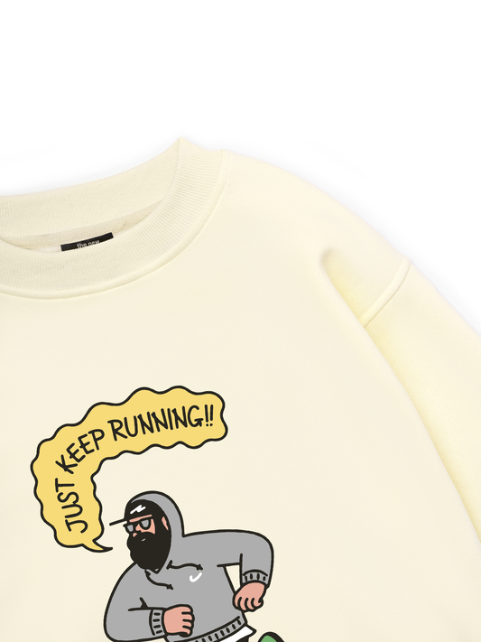 Just Keep Running Sweater