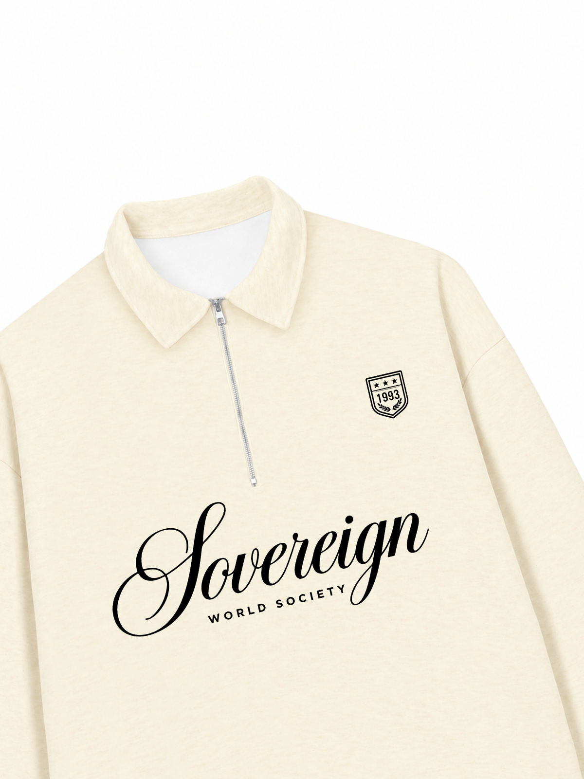 Áo Sweater Polo Nỉ Hai Da Sovereign