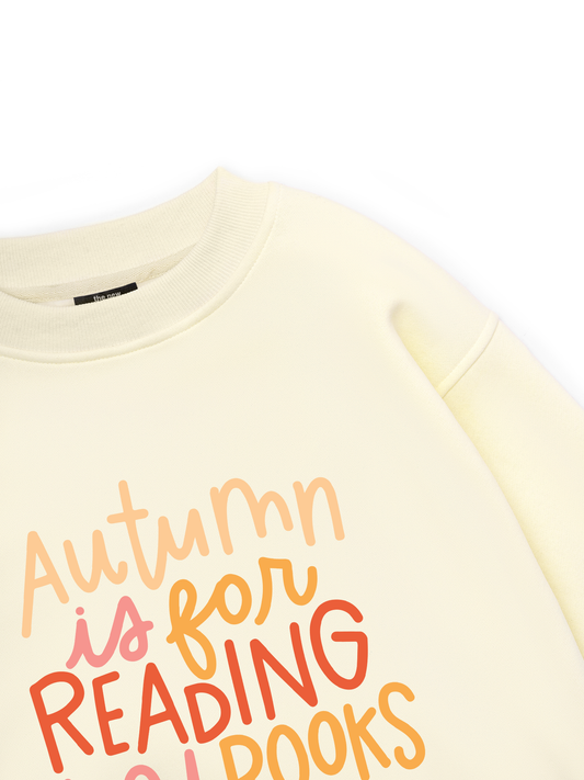Autumn is For Reading Good Books Sweater