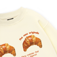 Croissant Quote Sweater