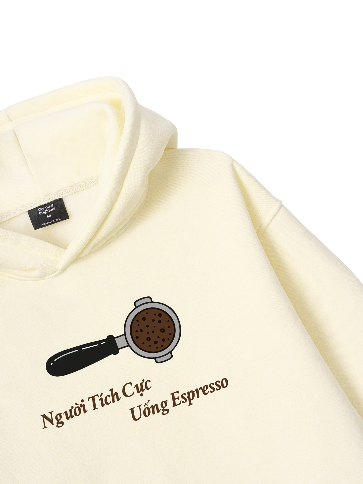 Người Tích Cực Uống Espresso Hoodie
