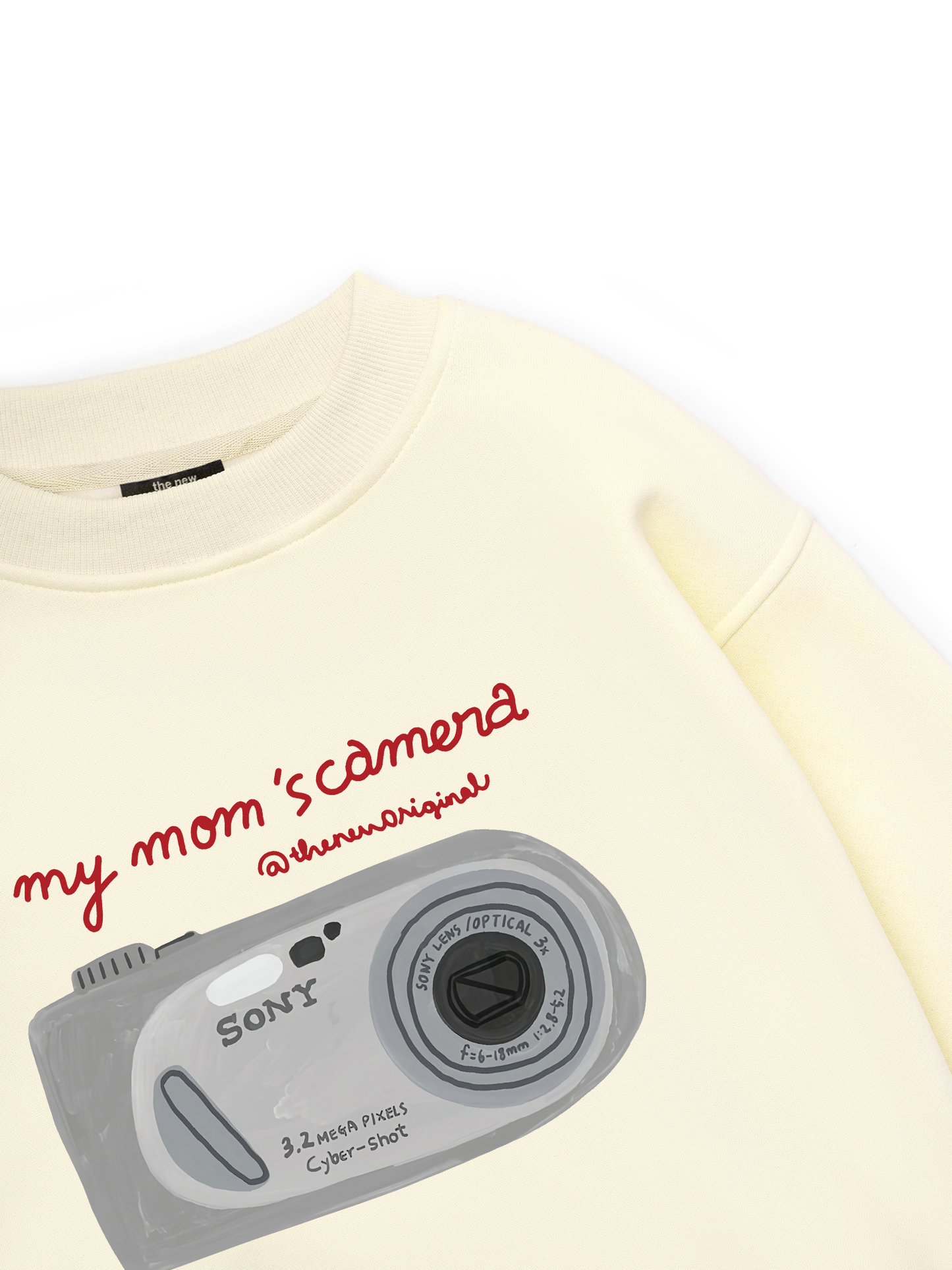 My Mom's camera Sweater