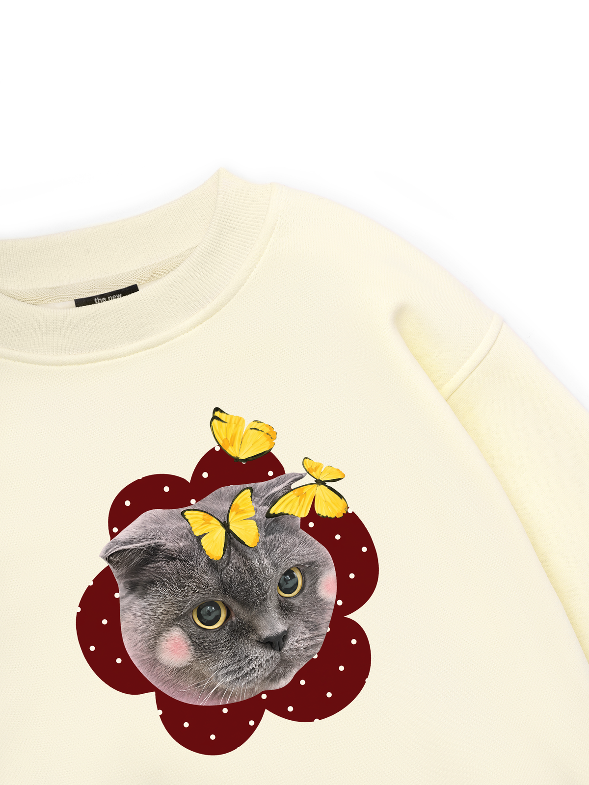Floral Cat Sweater