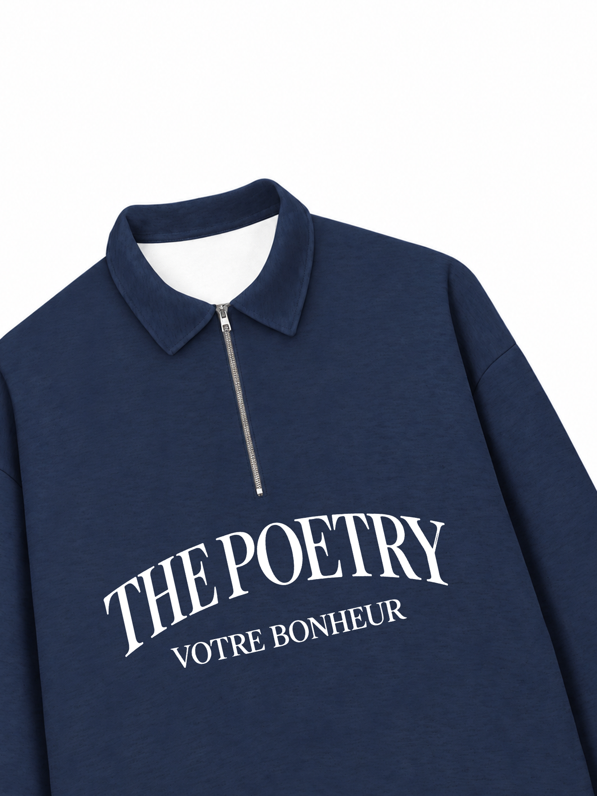 Áo Sweater Polo Nỉ Hai Da The Poetry