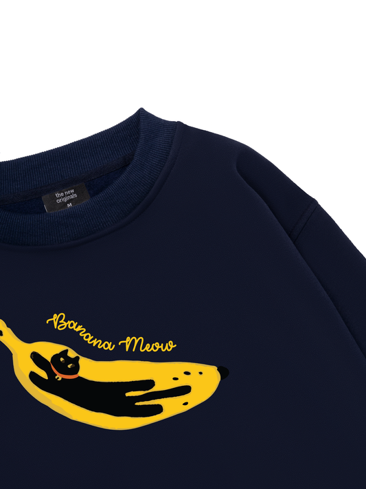 Banana Meow Sweater