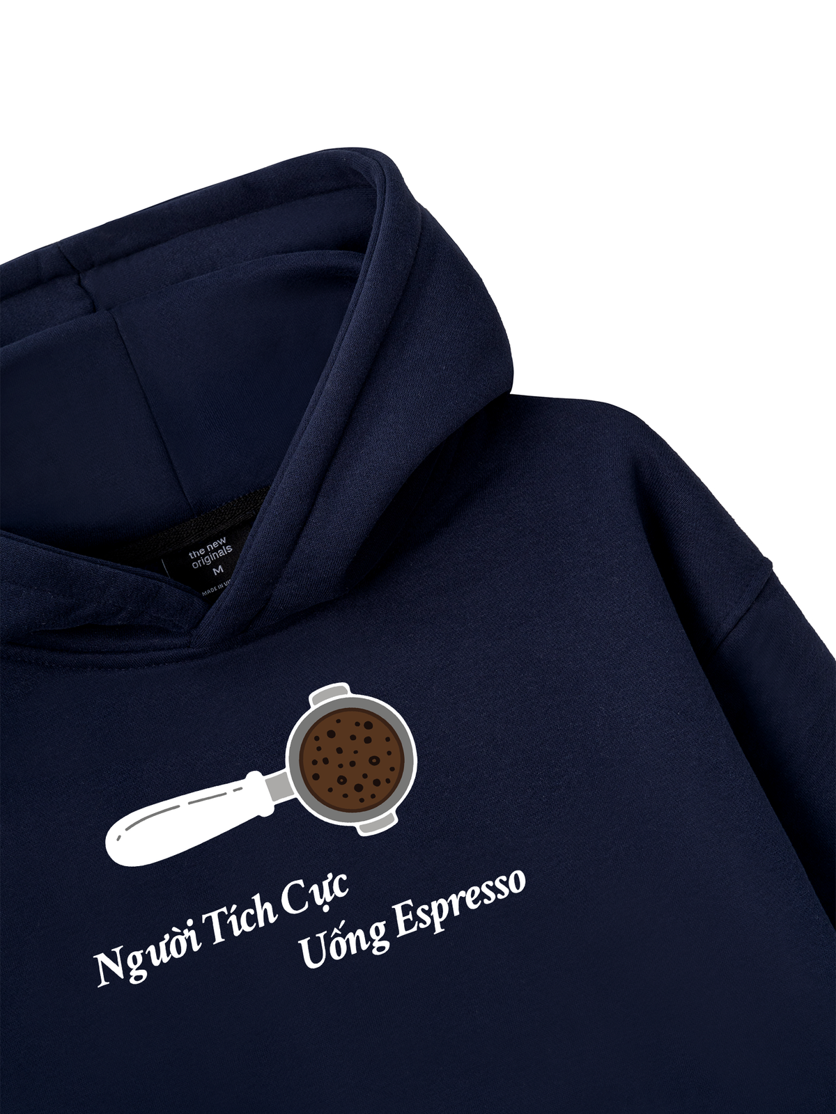 Người Tích Cực Uống Espresso Hoodie
