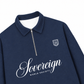 Áo Sweater Polo Nỉ Hai Da Sovereign