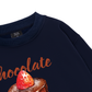 Sweet Pastry Strawberry Chocolate Sweater