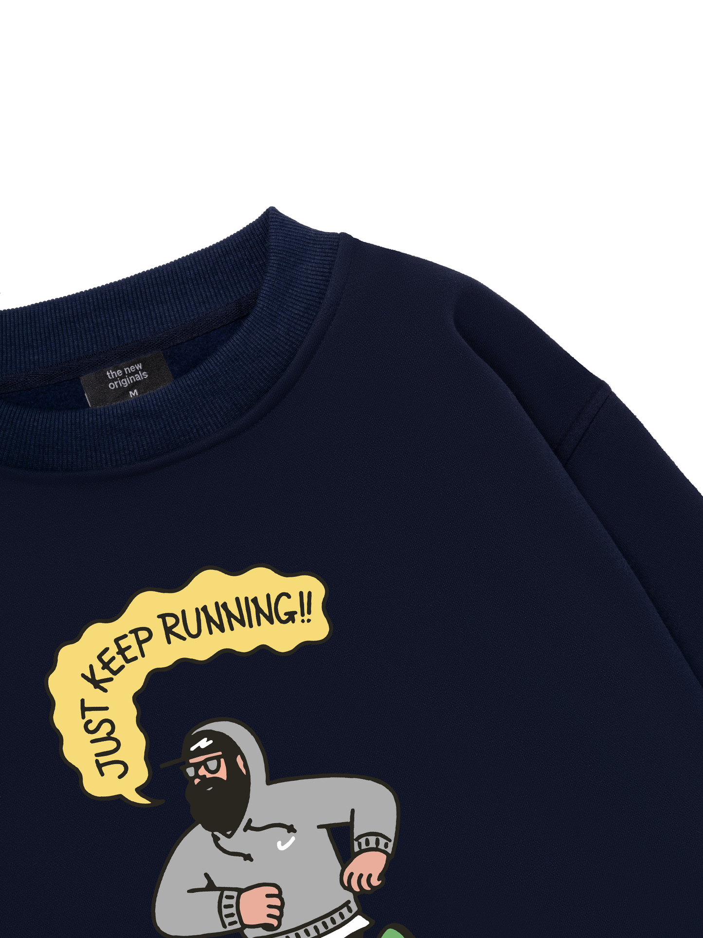 Just Keep Running Sweater