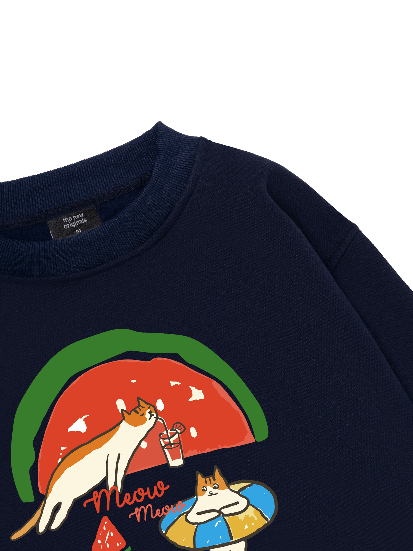 Meow Meow Watermelon Sweater