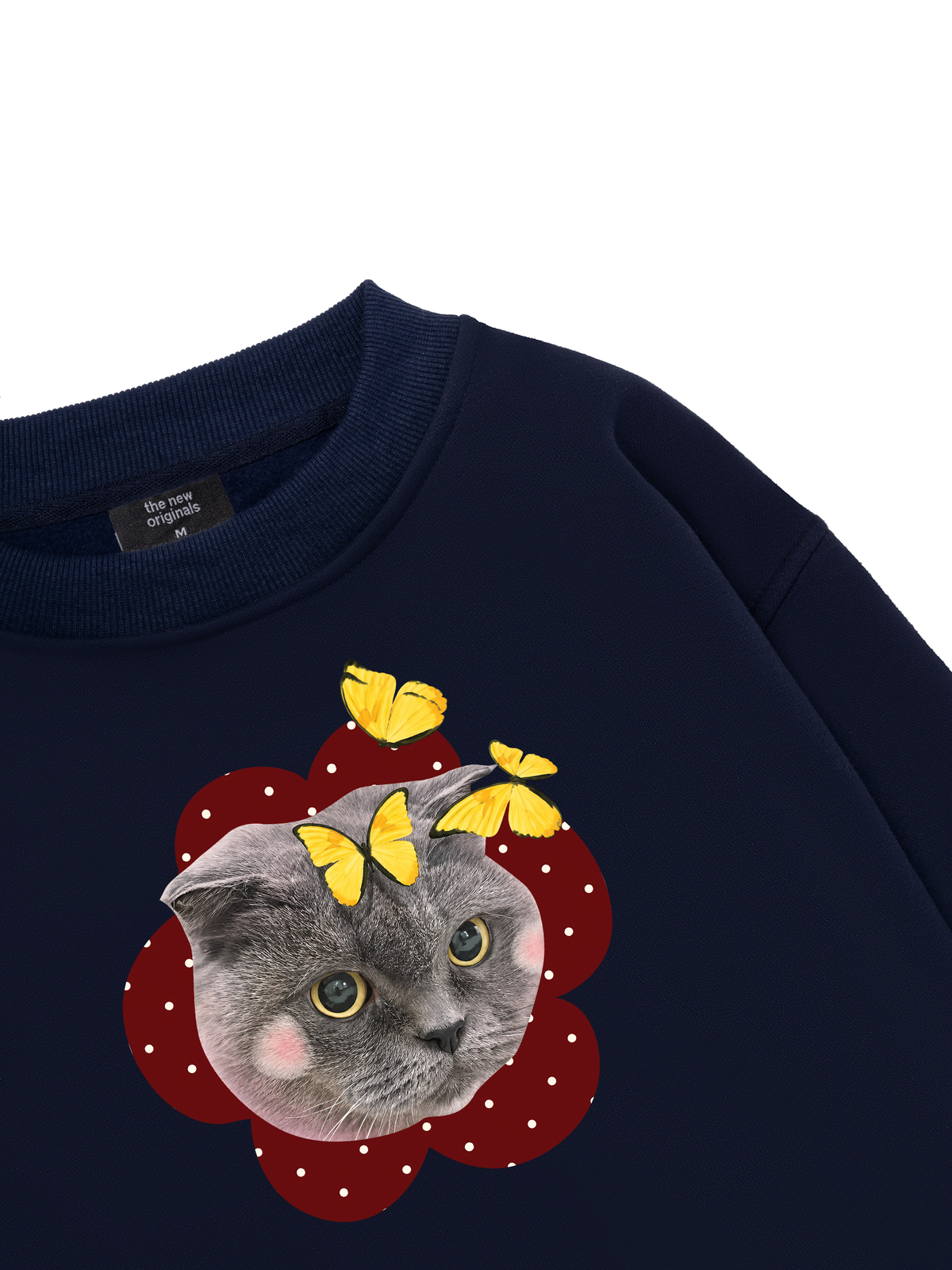Floral Cat Sweater