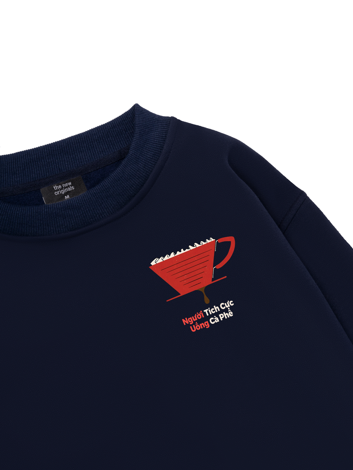 Người Tích Cực Uống Cà Phê Sweater