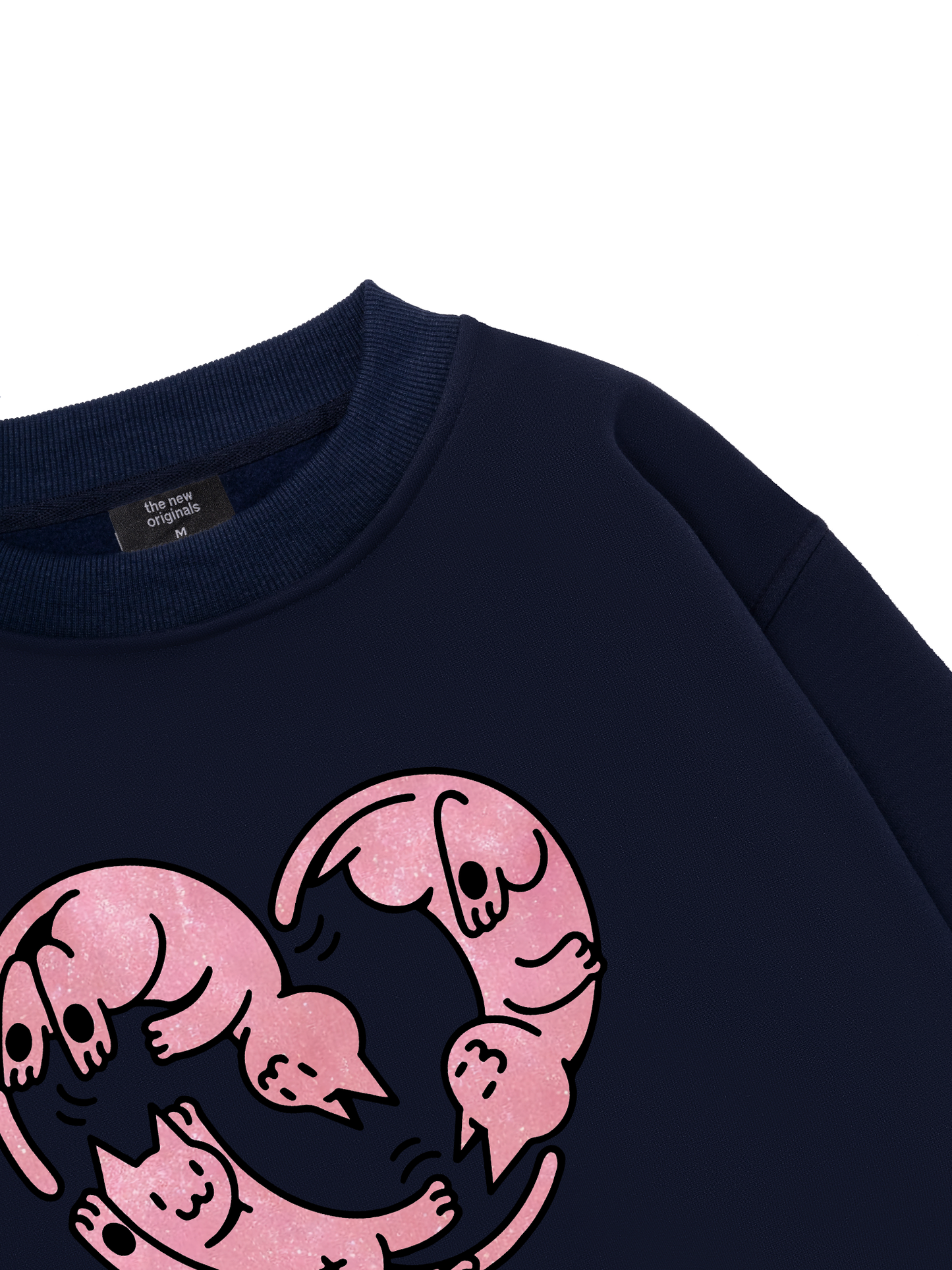 Meow Meow Heart Sweater