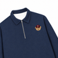 Áo Sweater Polo Nỉ Hai Da Basic Bear Red Hat