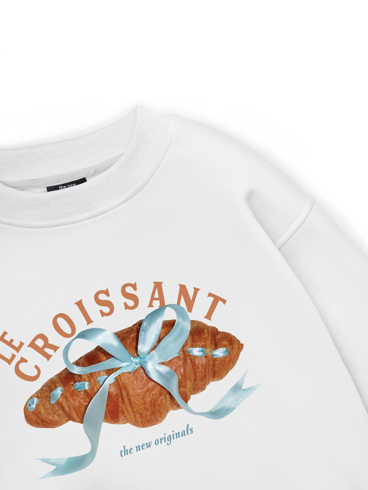 Ribbon Croissant Sweater