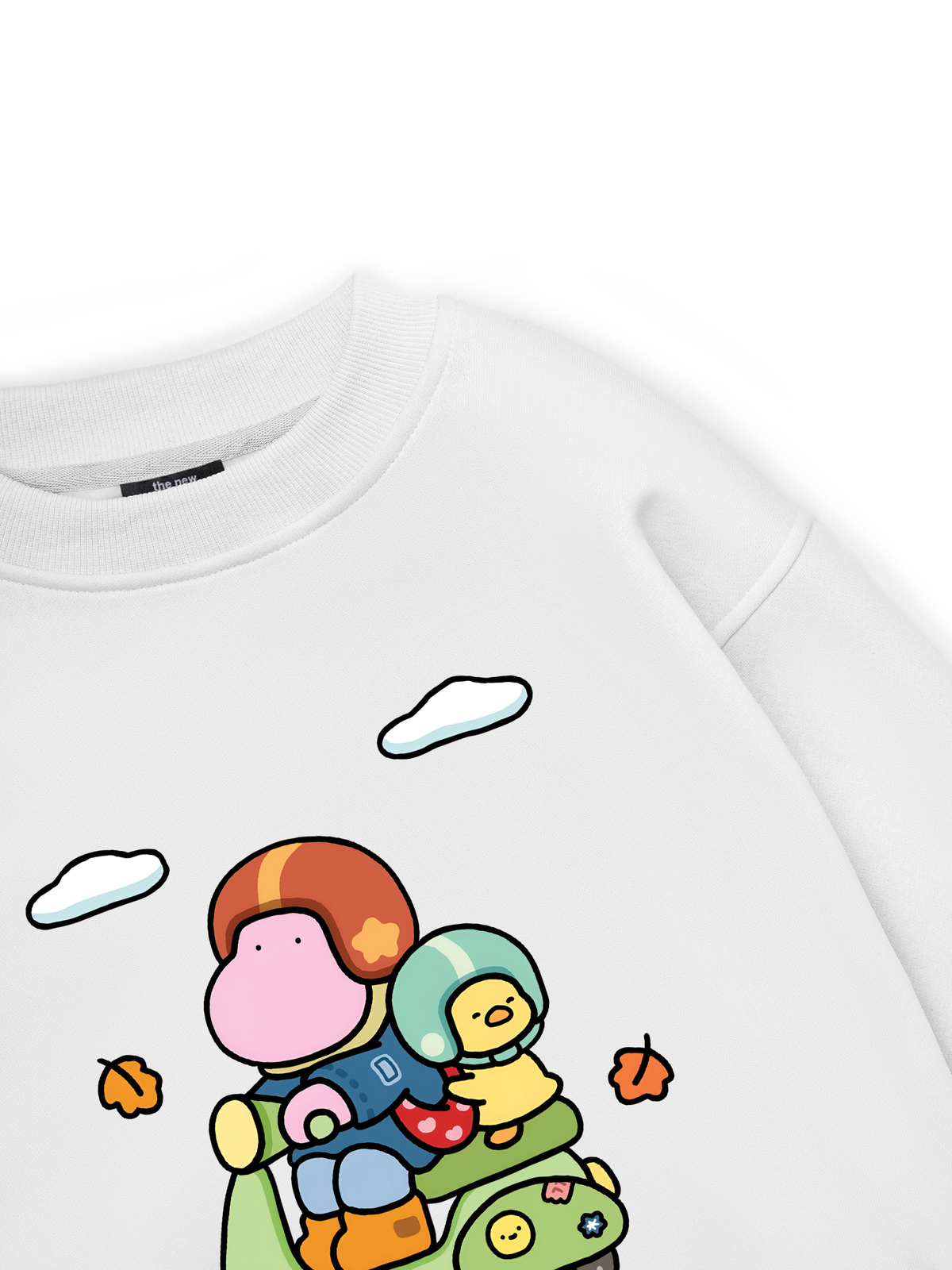 Thích Dạo Phố Mùa Thu Sweater