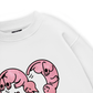 Meow Meow Heart Sweater