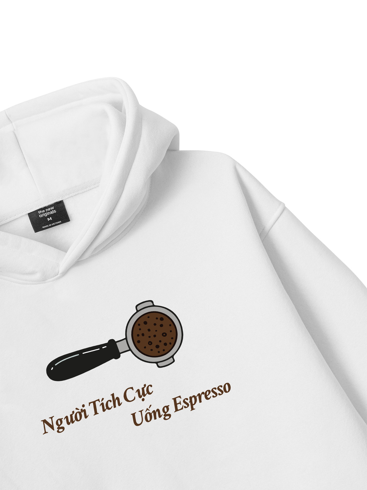 Người Tích Cực Uống Espresso Hoodie