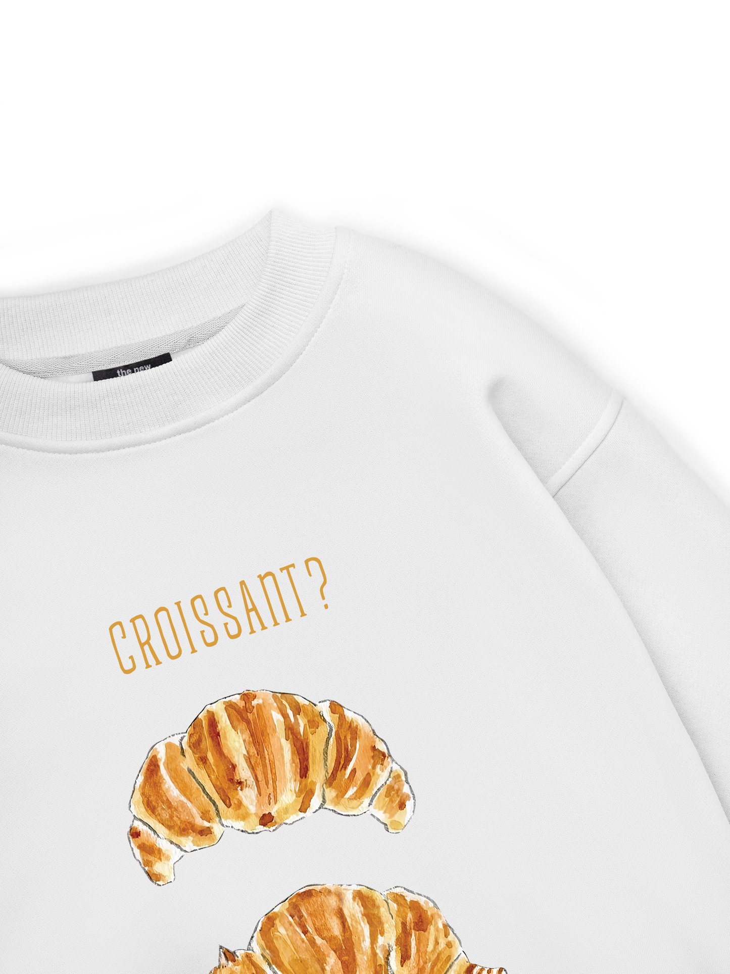 Croissant Cat Sweater