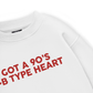 90's Heart Sweater