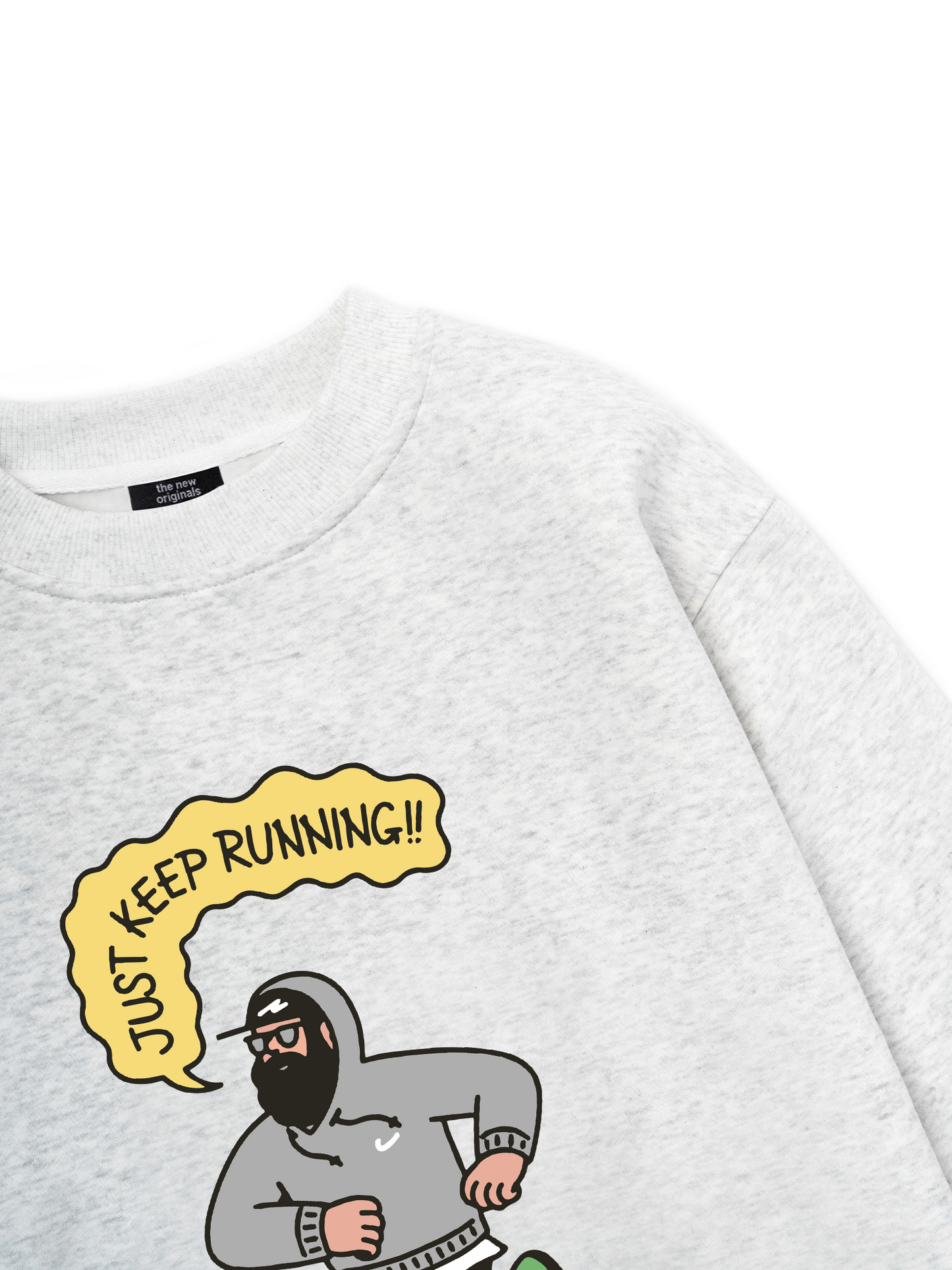 Just Keep Running Sweater