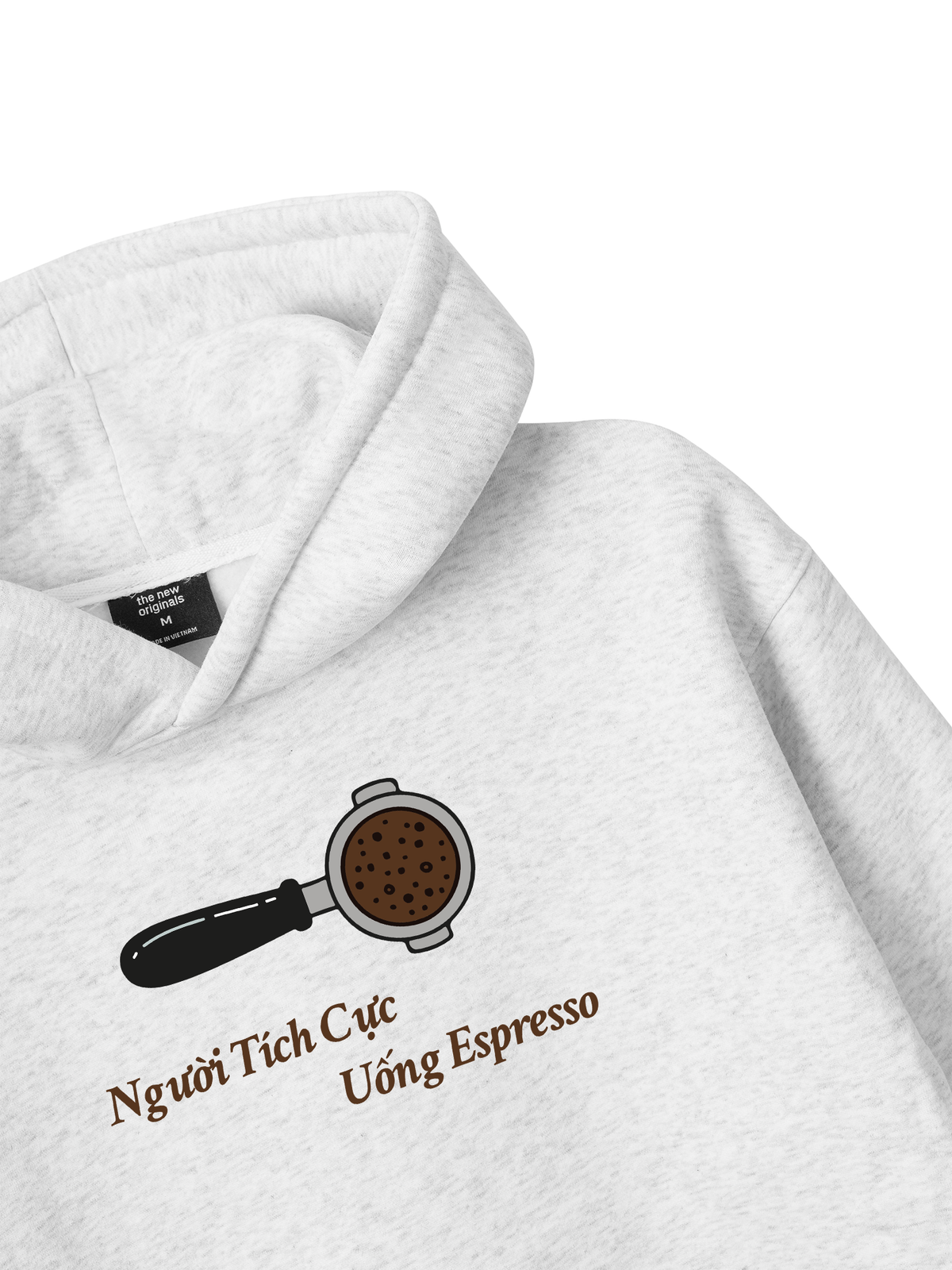 Người Tích Cực Uống Espresso Hoodie