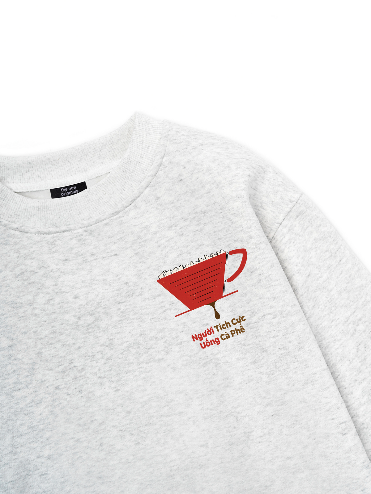 Người Tích Cực Uống Cà Phê Sweater