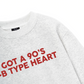 90's Heart Sweater