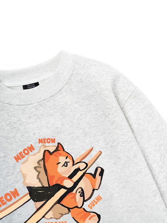 Sushi Meow Sweater