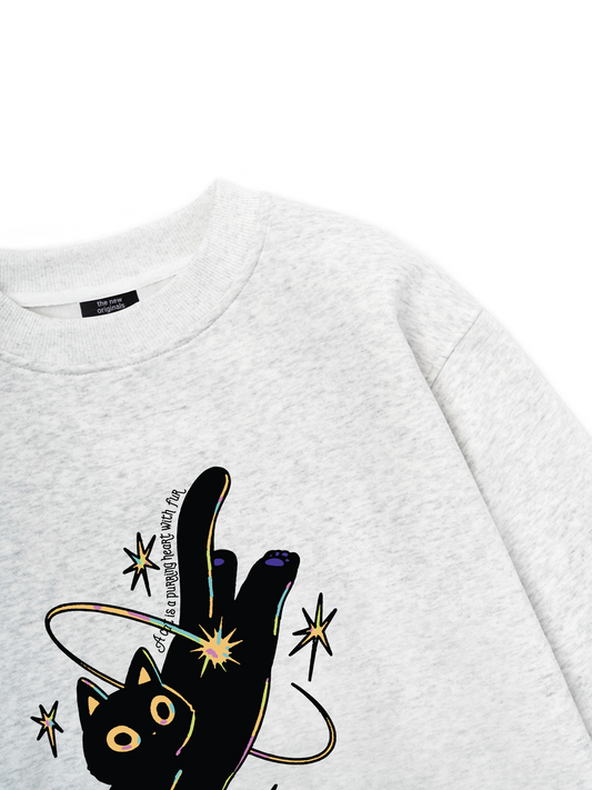 A Black Cat Sweater