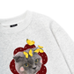 Floral Cat Sweater