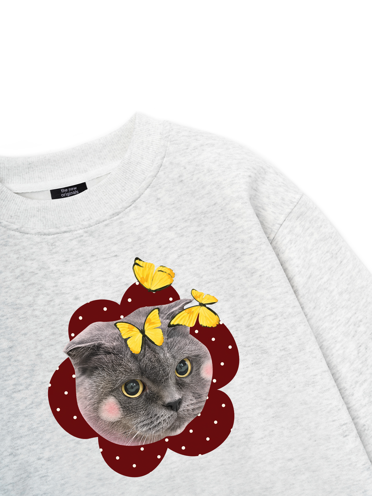 Floral Cat Sweater