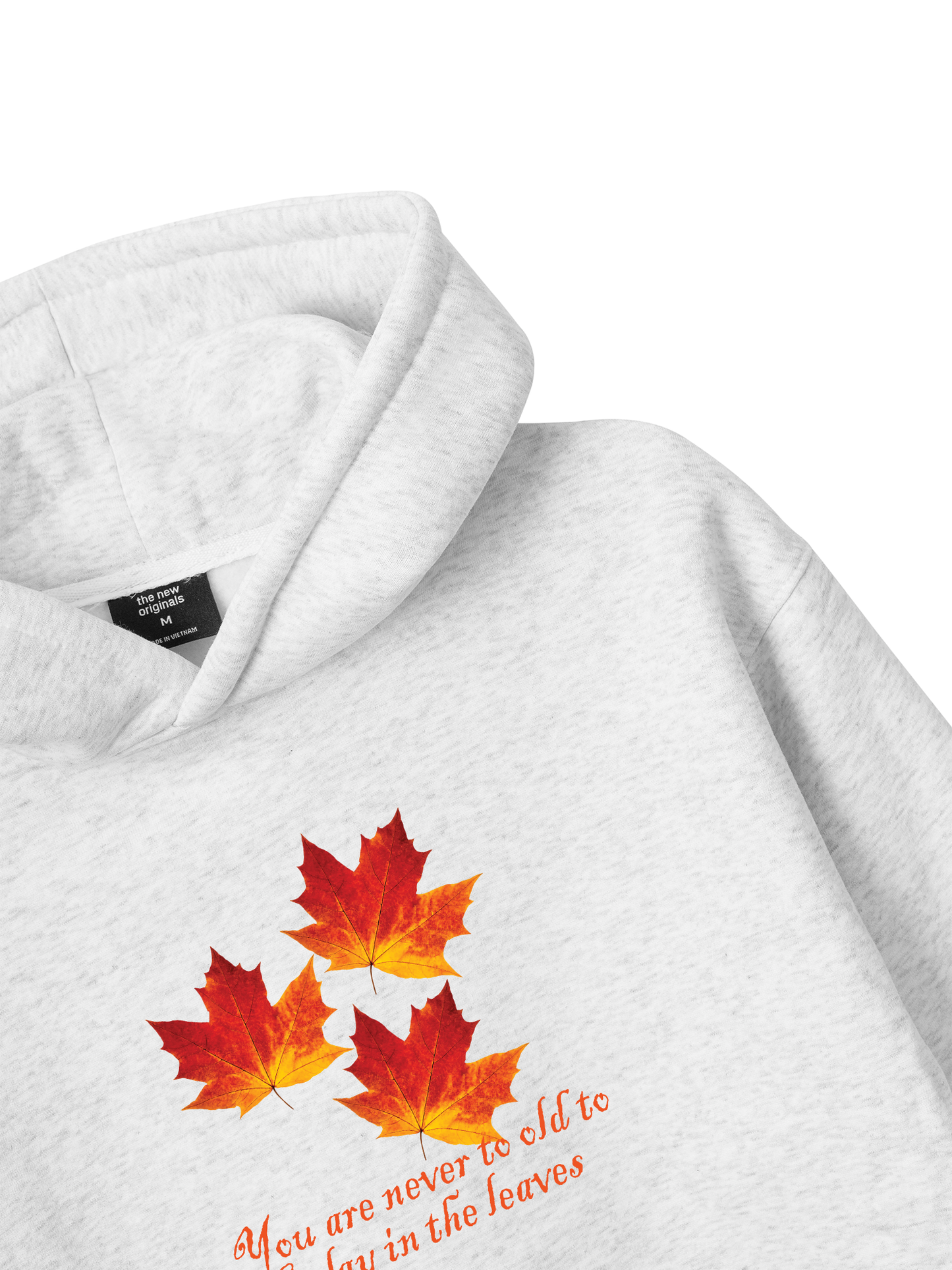 Autumn Play In The Leaves Hoodie