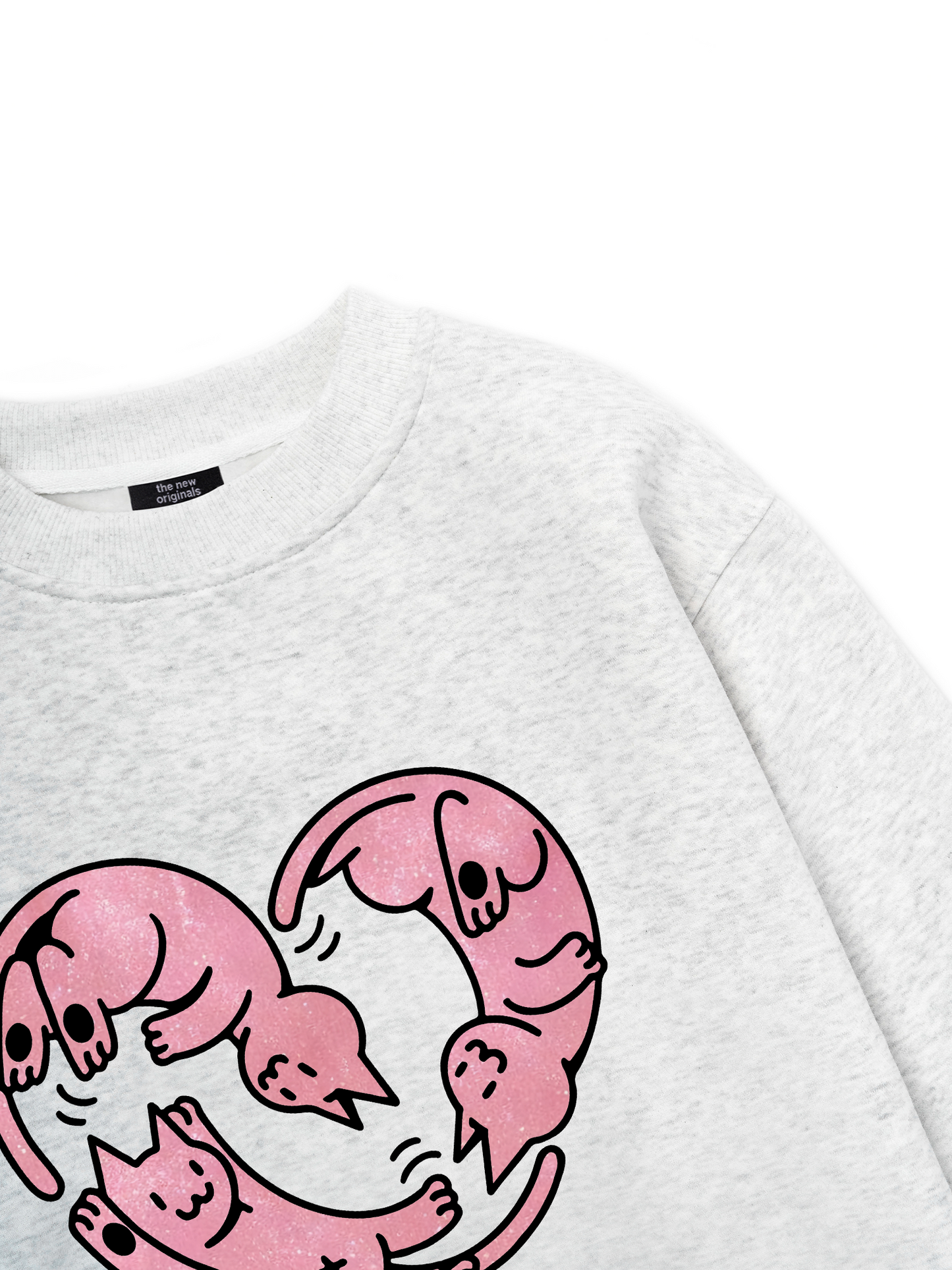 Meow Meow Heart Sweater