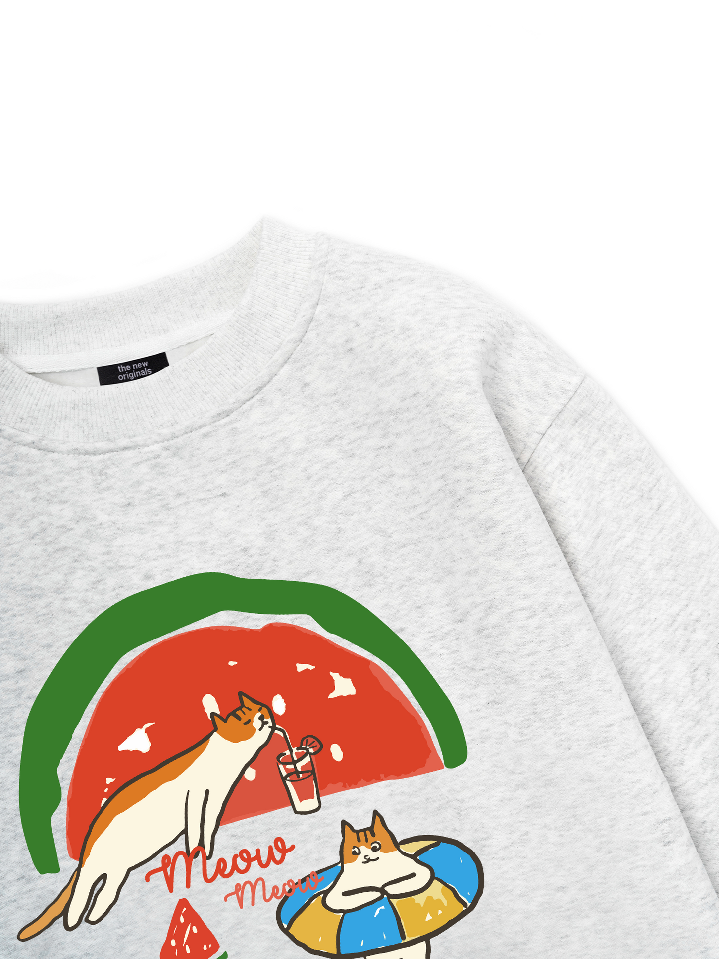 Meow Meow Watermelon Sweater