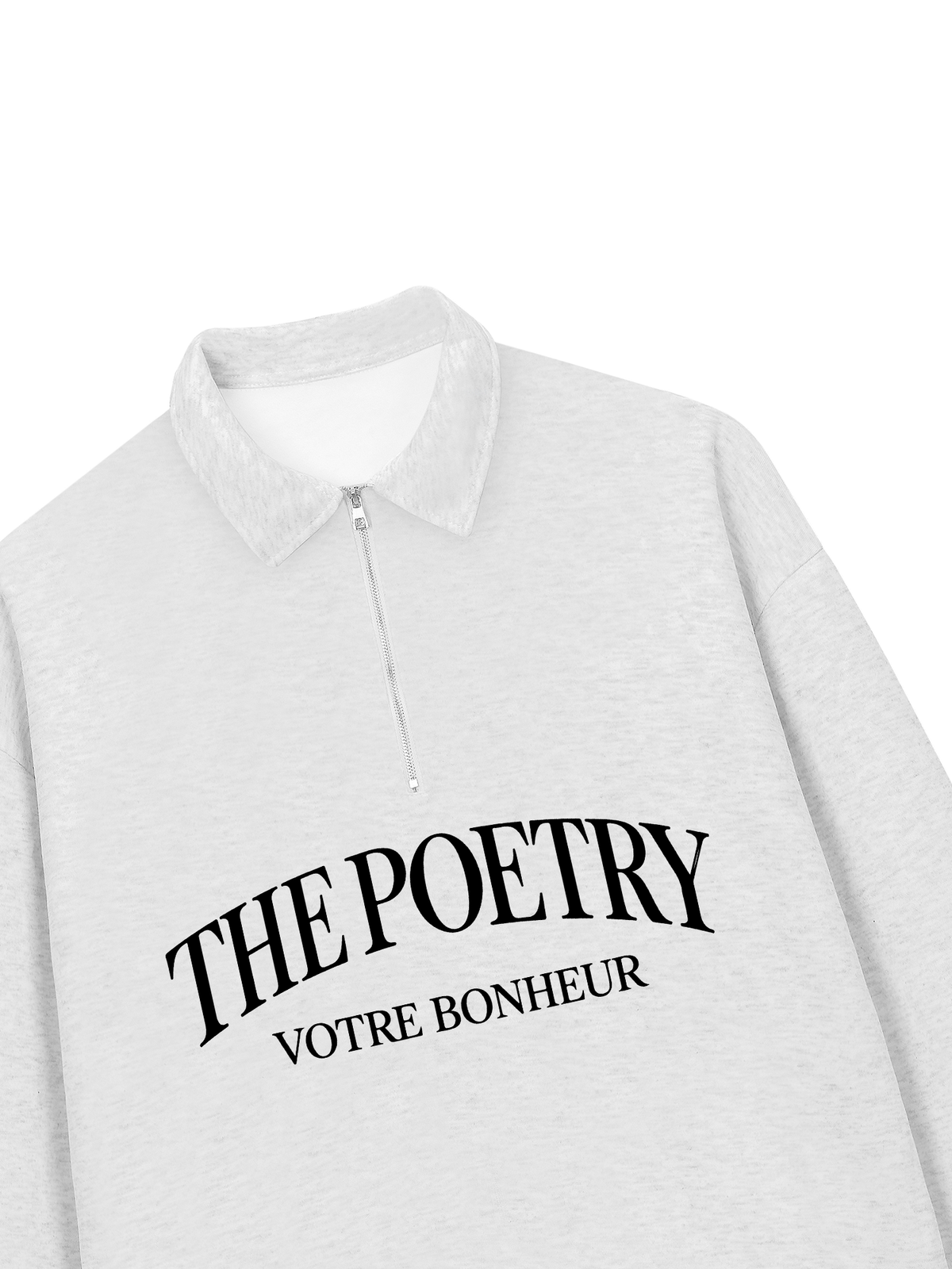 Áo Sweater Polo Nỉ Hai Da The Poetry