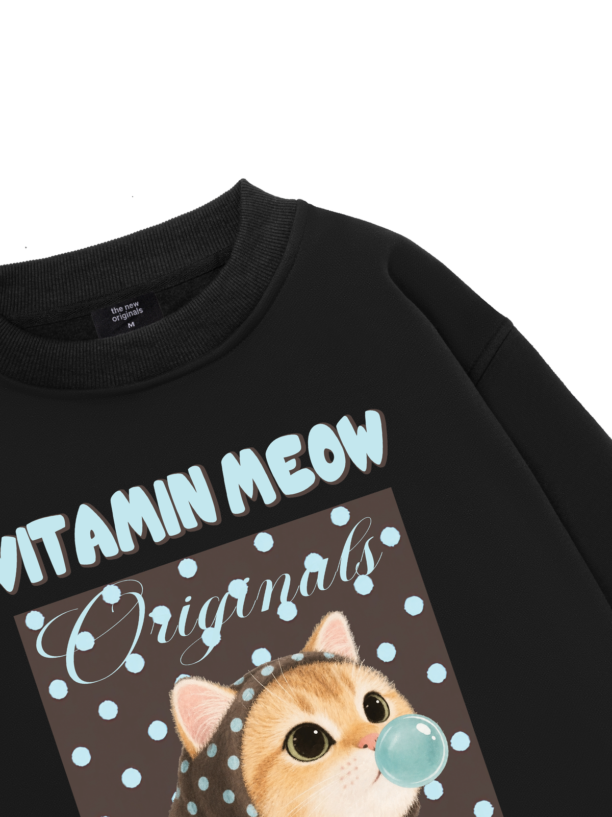 Vitamin Meow Blue Tiffany Sweater