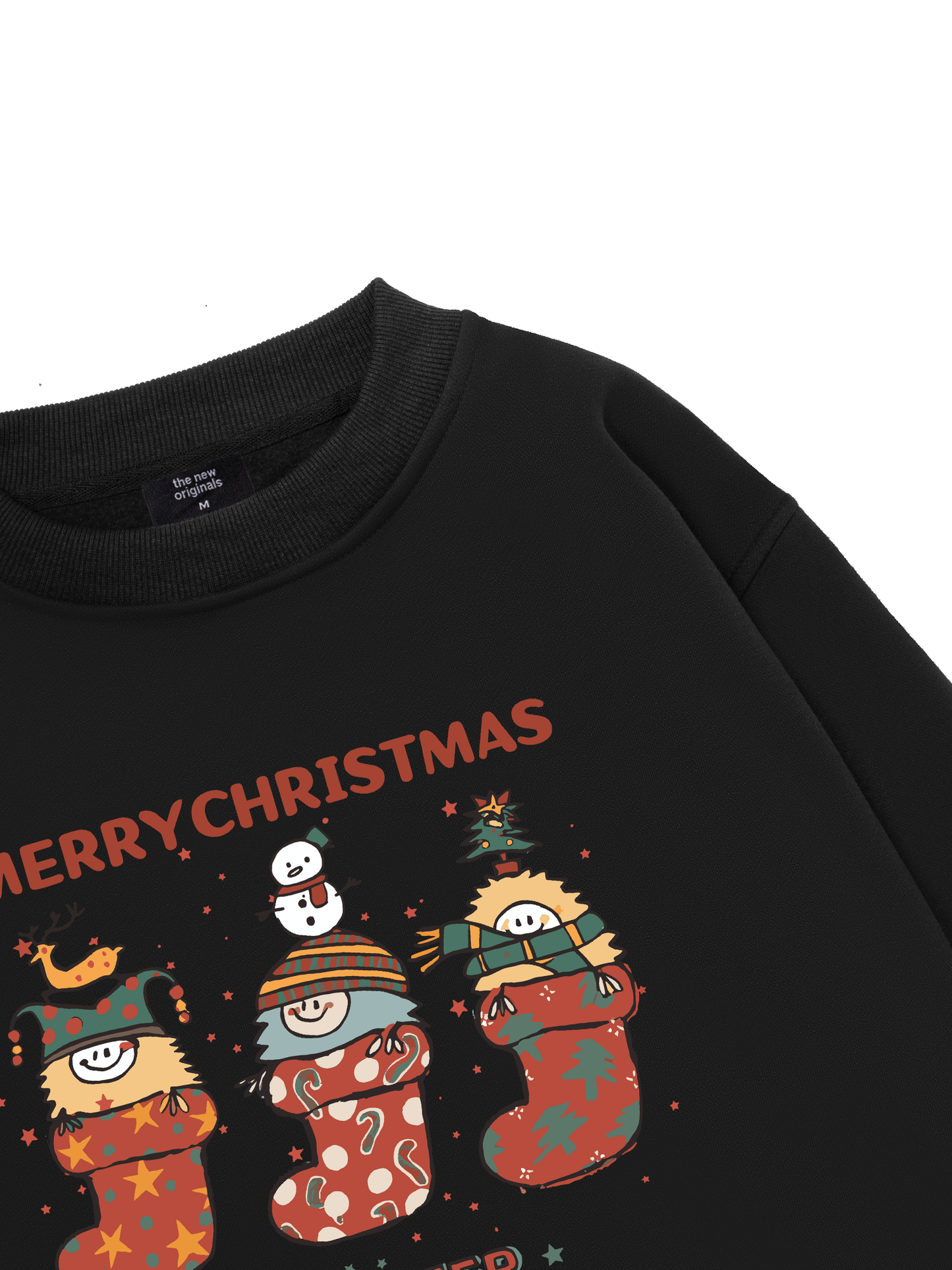Winter Christmas Socks Sweater