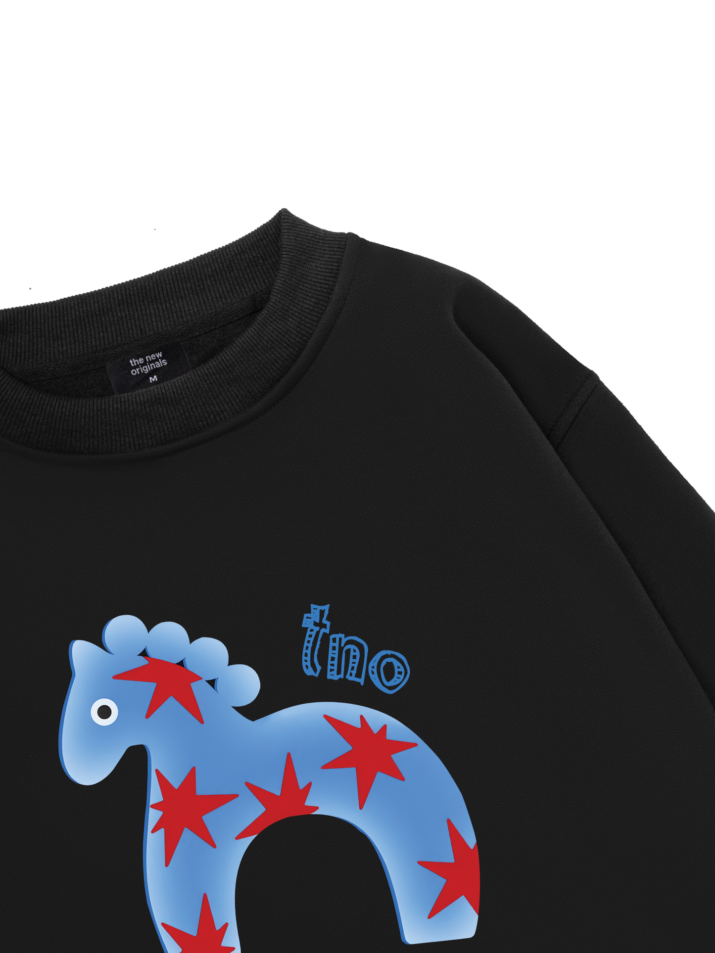26 - Blue Horse Sweater