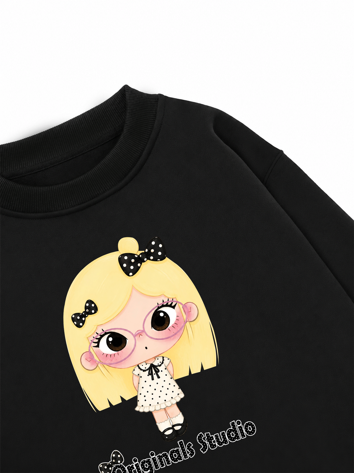 Cute Dotty Girl Sweater