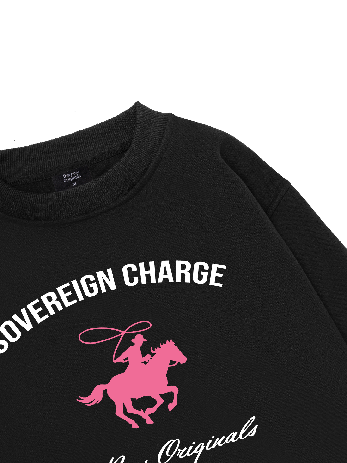 SOVERREIGN CHARGE PINK HORSE Sweater