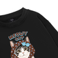 Meowy Cat Brown Sweater