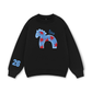 26 - Blue Horse Sweater