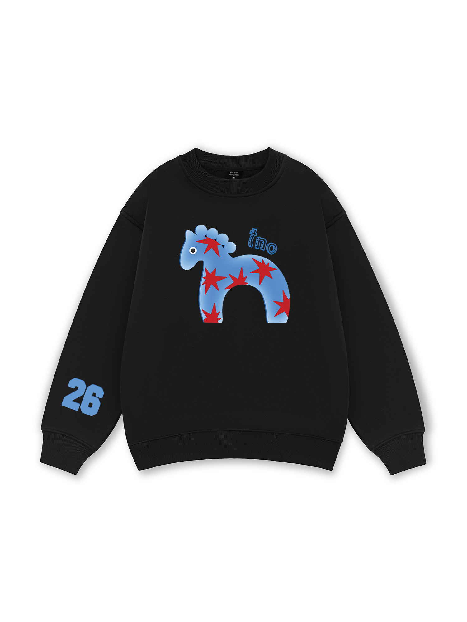 26 - Blue Horse Sweater